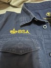 Cub Scouts Bsa Youth Small Blue Short Sleeve Uniform Shirt W  Embroidered Patch