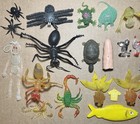 Vintage Gumball Vending Machine Toys Lot Rubber Jigglers   Other Plastic Figures