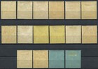 Ascension 1924-33 Kgv Set Up To 3s  no 3d  With Shades Mint Hinged Very Fine 