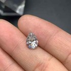 3 Ct Natural D Color Pear Loose Lab Grown Cvd Diamond  Vvs1 Clarity Certified