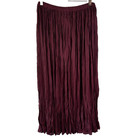 Express Skirt Broomstick Burgandy Size M Boho Peasant