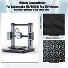 Double Sided Textured Peo Pet Build Plate For Ankermake M5 qidi Q1 Pro 3d Pri   