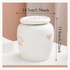 Ceramic Pet Dog Cat Memorial Urn Model B
