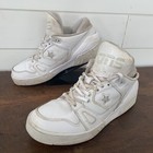 Vintage Converse Low Top Mens Leather Basketball Shoes Sneaker Size 8 5 White