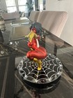 Kotobukiya Bishoujo Marvel Spider-woman 2014 Sdcc Con Exclusive Metallic Statue