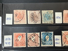 Austria 1850-90 Collection W  Back Of Book Used In Stock Sheet 7a6076s