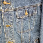 Wrangler Rugged Wear Blue Denim Trucker Jacket Long Sleeve Men   s 2xt Vintage