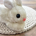 Vintage White Bunny Rabbit Plush Stuffed Animal 6    Our Own Import Inc