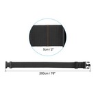 4 Set Luggage Strap With Luggage Tag Loop 78 x2  Adjustable Suitcase Belt  Black