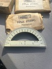 New Old Stock Vintage Hammetts Metal Drafting Protractors 3 Dozen