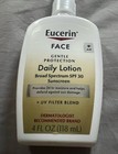 Eucerin Daily Protection Face Lotion   Sunscreen Spf 30  4 Fl Oz Exp 01 2026