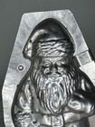 Antique Chocolate Mold Santa 8 1 4     s 