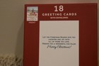 Dog   Sled Christmas Greeting Cards W  Envelopes 18 Pack 4 25  X 5 5  