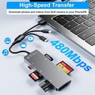 Memory Stick Pro Duo Adapter 5 In 1 Multi Memory Card Reader Supports