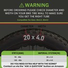 2pcs 20x4 0 Fat Bike Tube  Heavy Duty 20x4 0 E-bike Fat Bicycle Inner Tube