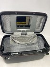 Samsonite Silhouette 4 Hard Shell Gray Cosmetic Makeup Travel Train Case