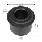 Fortpro Motor Mount Compatible With Ford F600  F700  F800  F900 Series Trucks Re