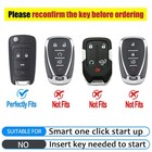 Soft Tpu 360   Full Protection Car Key Fob Cover For Chevy Sonic