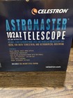 Celestron Astromaster 102az Telescope Brand New In Box  Tripod  Mount Assembled