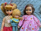 Vintage 1960s Mattel Buffy  Mrs beasley And Tutti Doll With Winter Outfit