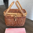 New Vintage Avon Sweet Treats Recipe Wicker Basket 1980 s The Gift Collection