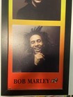 Bob Marley Framed Vintage Poster Art     Rasta Portrait Photo Print 14x38