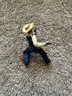 Ultra Rare Vintage Cowboy Western Toy Figure With Hat And Dual Pistols