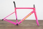 52cm Specialized S-works Tarmac Sl6 Acid Pink Carbon Rim Brake Road Frameset
