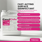 Cavicide Liquid Surface Disinfectant Cleaner 2 5 Gallon Bottle