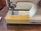 Vintage Sears Kenmore Mdl 1040 Sewing Machine 158-10400 W  Rose Case  Manual Euc