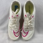 Nike Zoom Fly Track And Field Sprinting Spikes Dr2741-100 White Pink Size 10