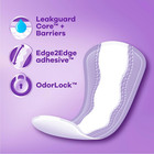 Always Daily Extra Protect Panty Liners  Extra Long Length  Unscented  116 Count