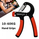 10-60kg Adjustable Hand Grip Strengthener Non-slip Gym Strength Exerciser Us