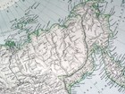 1908 Antique Map Of Siberia   Russia China Mongolia