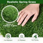 Yescom Artificial Grass Turf 1 38  Synthetic Lawn Indoor Outdoor Home D  cor