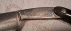 Vtg Thistle Cut Co New York Straight Razor