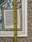 Vintage Amerigo Vespucci Old World Educational Map Of The World