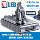 21 6v 9500mah Battery For Dyson V6 Sv03 Sv04 Sv05 Sv09 Dc58 Dc59 Dc62 Animal New