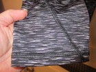 Nwot Women s Active Wear Capri Pants Tunglung Size L Black gray Colors
