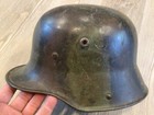 Original Wwi German Camo Helmet W liner