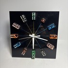 Vintage Las Vegas Casino Dice Novelty Clock Retro Gambling Decor