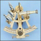 Nautical Kelvin   Hughes Vintage Brass Sextant Marine Maritime Navigational Item