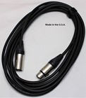 Lase 15 Ft Microphone Cable W  Neutrik Nc3mxx 3-pin Xlr Male To Nc3fxxx Female
