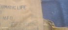Ww2 Us Army Air Force Worn In Battle Storied  Life Preserver Vest 1944 Firestone