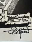 Honk At The Pavillion Orange County Rick Griffin Poster Hand Signed  Very Rare 