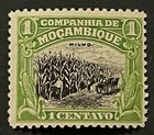 Travelstamps  Mozambique Company Stamps Sc  111 1      milho    - Perf 12 1 2 Mnh Og