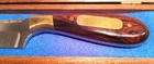 J l  Chaffee Presentation Knife In Wooden Case 