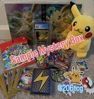      Pok  mon Mystery Gift Box      1 Graded Card   3 Packs   Plush  Stickers   More