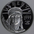 1999 W Proof Platinum Eagle 1 Oz Ngc Pf70