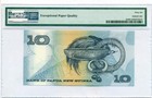 Papua New Guinea 1988 10 Kina Bank Note Bird Of Paradise Gem Unc 66 Epq Pmg